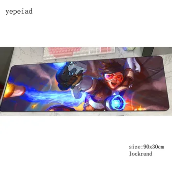 

Overwatch mouse pad gamer locrkand mousepad 70x30cm rubber desk mat hot sales gaming accessories pc game keyboard mats oversized