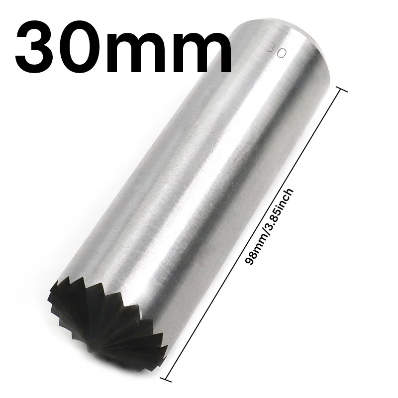 30mm Сверло для цветения, металлический винт, инструмент для установки, кожаное ремесло, сделай сам, кожа, пуансон, кнопка, форма, одежда и аксессуары, инструмент 9-35 мм - Цвет: 30mm