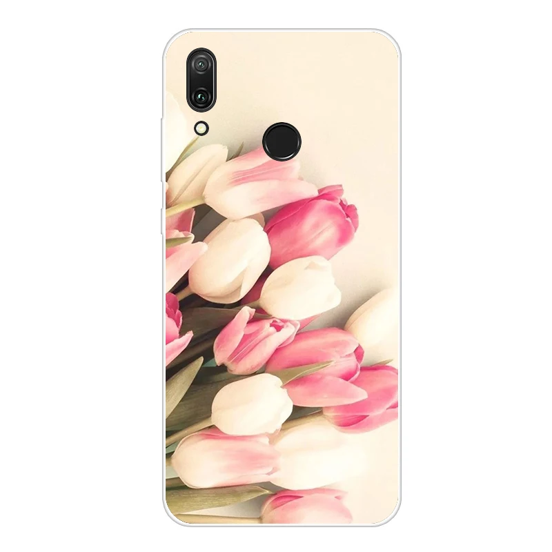 Шоколад Huawei Y7 чехол huawei y7 Prime силикона с покрытием из термополиуретана мягкий чехол для телефона для huawei Y7 y-7 Y7Prime Y7 Prime чехол - Цвет: Шоколад