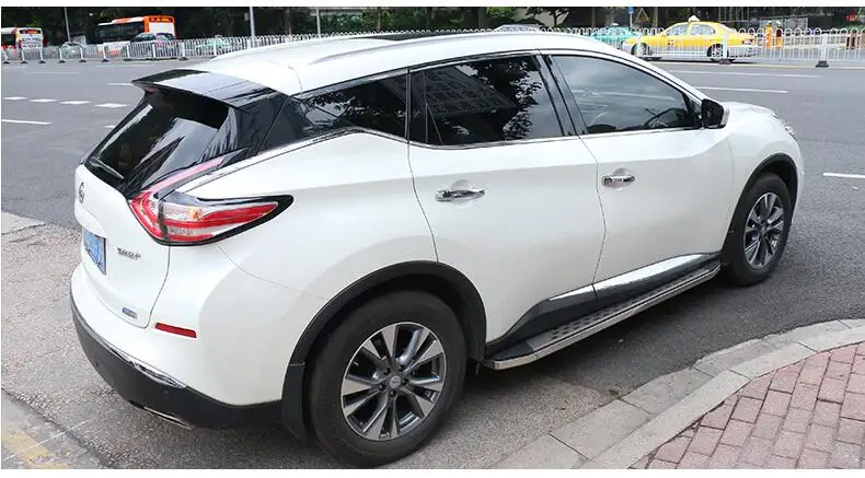 Для Nissan MURANO- багажник на крышу, рейлинги, барные стойки для багажа, верхние стойки, рельсовые коробки, алюминиевый сплав, OEM