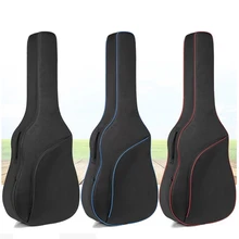 Scione 41/38 дюймов Чехол с двумя ремешками 8 мм хлопок утолщение рюкзак ткань Оксфорд цветная сумка Мягкий чехол