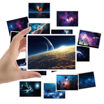 

30Pcs Creative Cute Self-made Starry Sky Sticker Diary Album Decoration Scrapbooking Child Stationery Waterproof Sticker