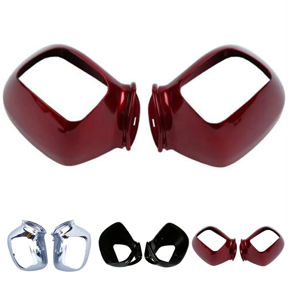 

2pcs Car Auto Rearview Mirror Covers Set Kit For Honda Goldwing GL1800 2001-2011