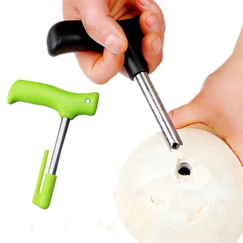 

Stainless Steel Coconut Can Opener Home Coconut Opening Tool Fruit Tool