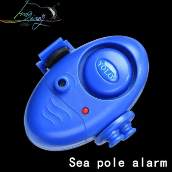 

New Design 1pcs Electronic Bite Fishing Alarm LED Light Indicator Wireless Buffer Black Sound Alarm Carp Night Fishing