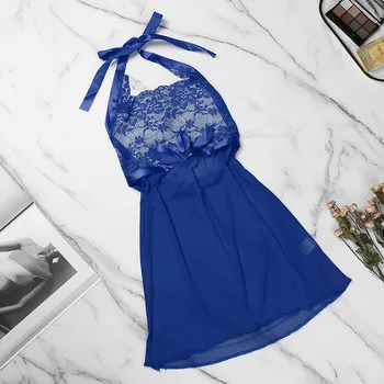 

2020 New Women's Sexy Sleepwear Backless Laces Camisole Romper Lingerie Siamese Sexy Bodysuit Nightdress #xes