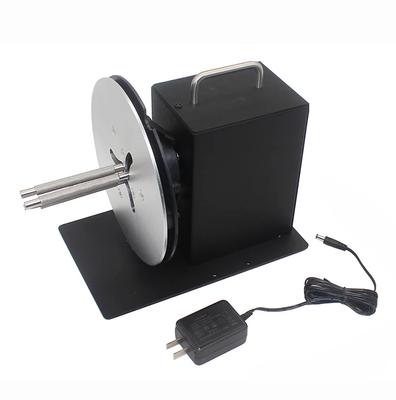 

180MM Automatic Label Rewinder Bar Code Tags Two-way Rewinding Machine Speed Adjustable 0-100RPM