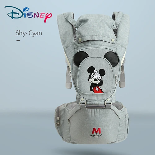 Disney Baby Carrier Хипсит(пояс для ношения ребенка) Новорожденный слинг для младенцев передняя сторона кенгуру Слинги для младенцев для путешествий 0-18 месяцев