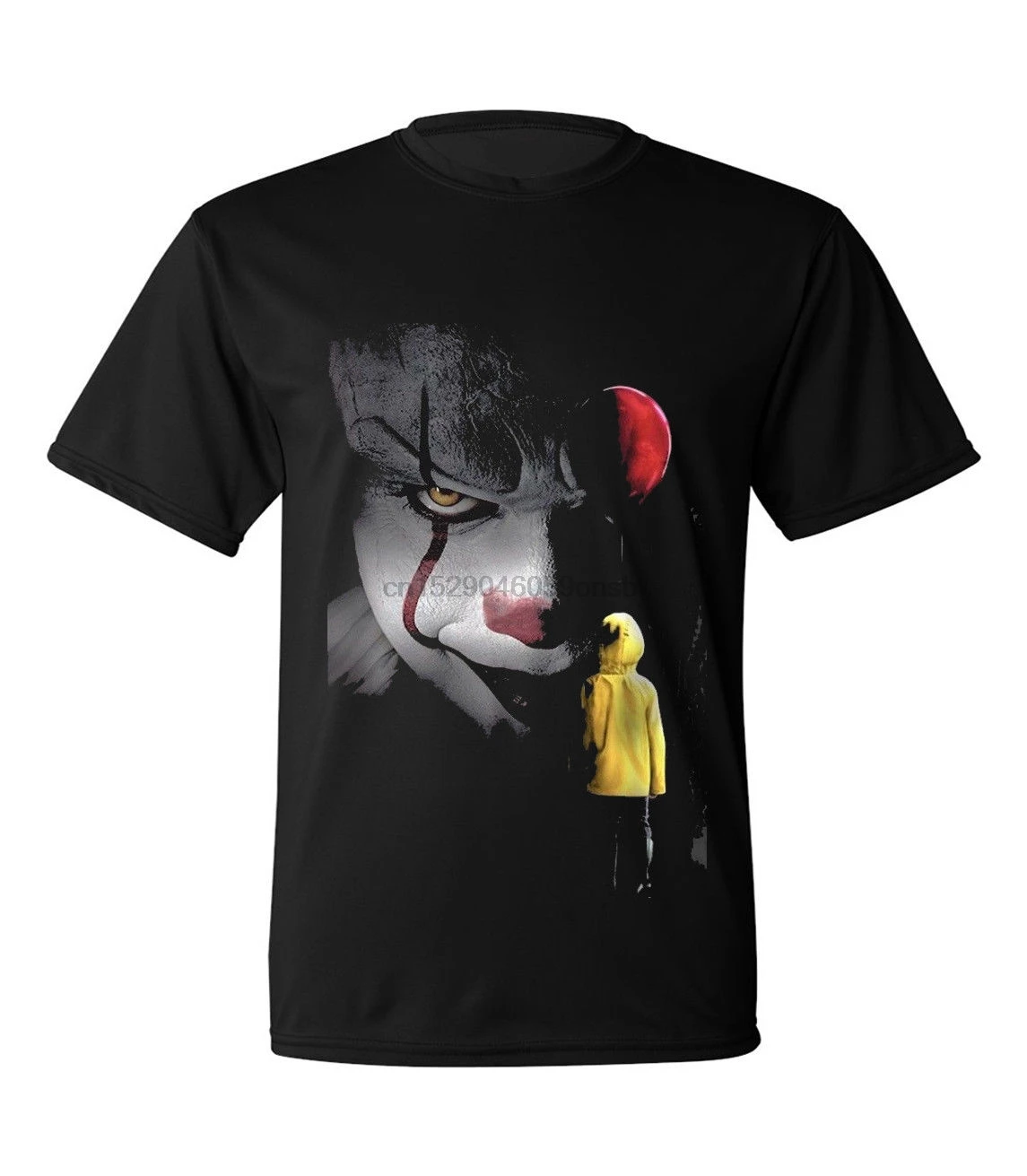 

New PENNYWISE T-SHIRT Stephen King IT ballon clown movie inspired