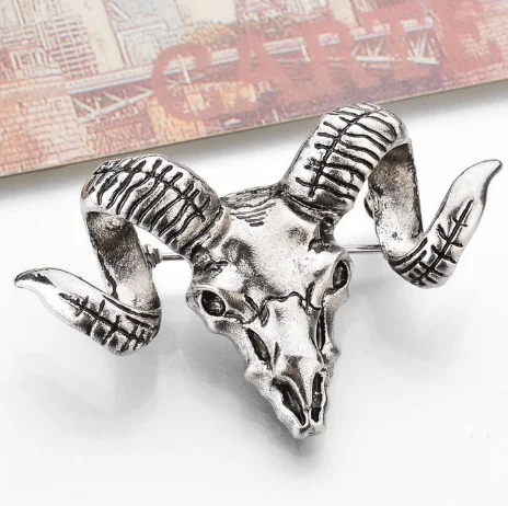 

Creative Elegant Goat Brooch Pins Badge Fashion Jewelry For Mens Womens For Business Suit Wedding Chic Brooch Best Gift Hot Sale