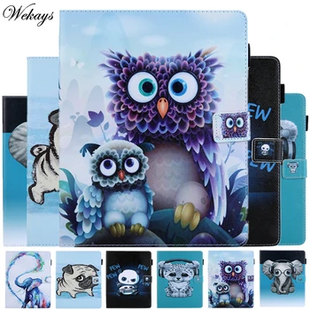 

Case For Apple iPad 10.2 inch 2019 Cartoon Owl Leather Fundas Cover For iPad 7th Generation A2200 A2198 A2232 10.2" Cover Cases