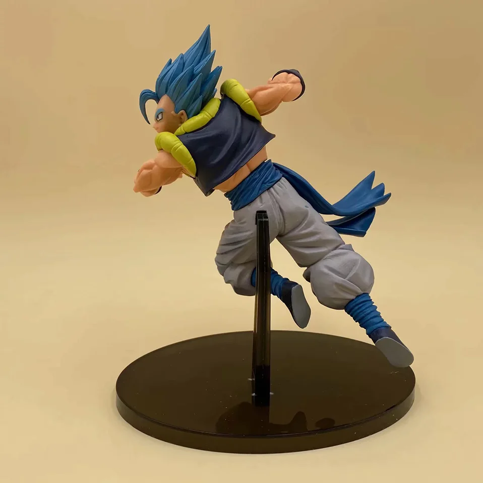 Японского аниме Dragon ball Z Vegeta goku ПВХ фигурка игрушки синий/черный волос Vegeta goku Коллекционная модель игрушки Рождественский подарок