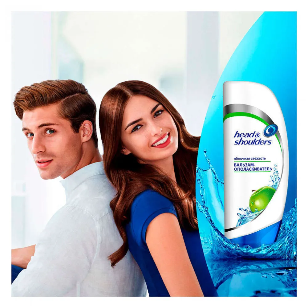 Бальзам-ополаскиватель «Яблочная свежесть» Head&Shoulders, 360 мл