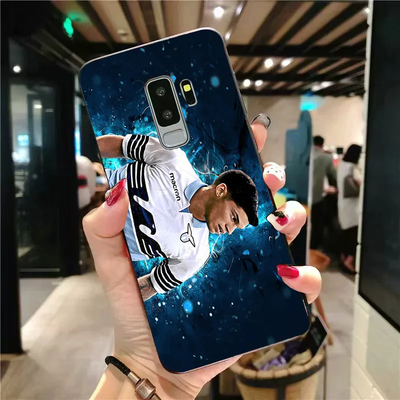 Phone Case Immobile Case For Samsung Galaxy S10 S7 Edge DIY Transparent Soft TPU Lazio FC For S9 A5 A7 A8 J7 Prime Note 9 Note10
