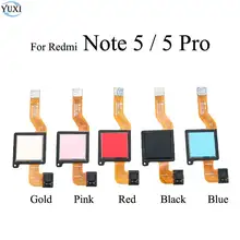 Сканер отпечатков пальцев YuXi для Xiaomi Redmi Note 5 Pro гибкий кабель