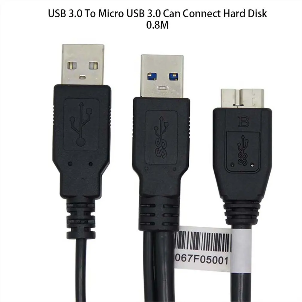 Кабель USB 3,0 типа A-Micro B USB3.0 кабель быстрой синхронизации данных Шнур для внешнего Переносной жесткий диск HDD кабели для Samsung S5