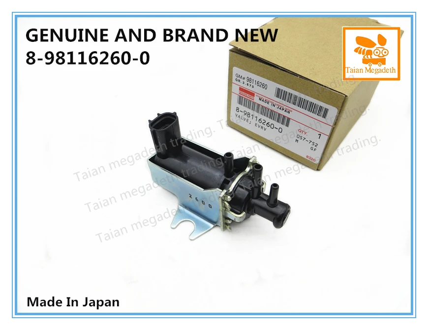 GENUINE AND BRAND NEW ELECTRONIC VACUUM PUMP 8981162600 FOR D-MAX ENGINE | Автомобили и мотоциклы