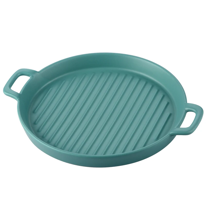 Креативная противень для выпечки домашняя кухонная посуда керамическая тарелка