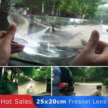 

Vehemo 25x20cm Wide Angle Fresnel Lens Auto Car Vehicle Rear Window Parking Reversing Fresnel Lens Sticker Car Sticker