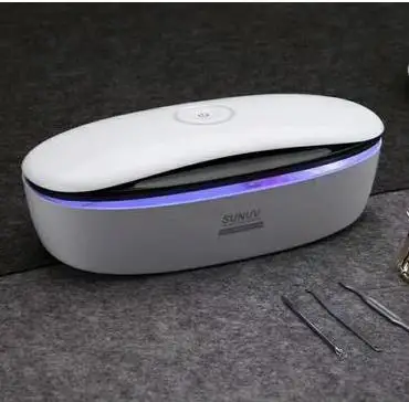 59s LED Dry Temperature Sterilizer Dental Medical Autoclave Manicure tool sterilizer For Nails Pedicure Salon Adapter