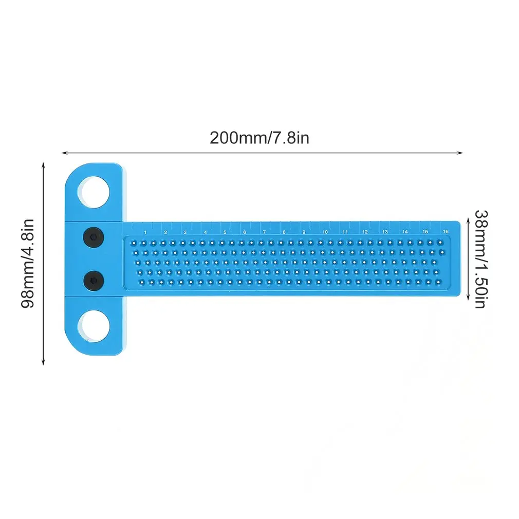160 мм Т-образная линейка алюминиевый деревообрабатывающий писец скрещенные ноги зачеркнутый измерительный инструмент Дырокол
