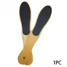 Средства ухода за кожей стоп для ухода, мозолей Remover крюк электрической шлифовальной пилки для ног двусторонний в душ Применение профессиональная древесина для педикюра, даже если вымокли или сухой