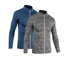 Спортивная куртка на молнии для бега, мужская толстовка с длинными рукавами, мужская спортивная фуфайка, куртка для фитнеса, тренировочная одежда