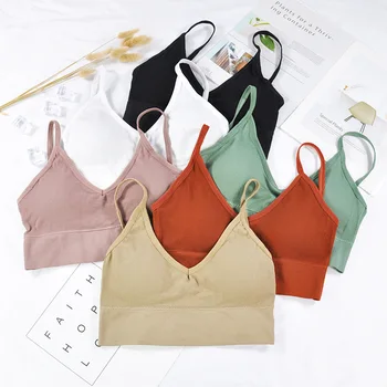 Sports Bra Yoga Top Athletic Gym Running Fitness Workout Sport Top Women Bras Breathable Sports Bra Anti-sweat Shockproof Padded 1