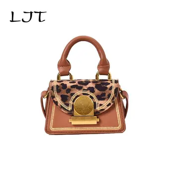 

LJT 2020 Spring Trapezoidal Mini Handbags Women Fashion Retro Handbags Designer Brand Messenger Crossbody Bags Tote Purse Sac