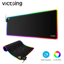VicTsing PC254 RGB Gaming Mouse Pad Large Mouse Pad Gamer Led Computer Mousepad Big Mouse Mat With Backlight Carpet For Keyboard