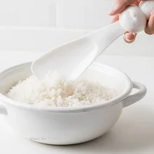 Xiaomi, новинка, милый мультяшный медведь, рисовая ложка, рисовая ложка, не липкая, вертикальная подставка, рисовая ложка, совок для супа, соуса, ковш, кухонный инструмент, ужин