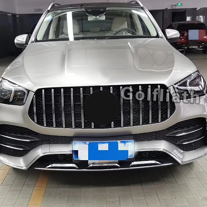 GLE GT R решетка Передняя сетка решетка подходит для Mercedes Benz GLE W167+ GLE/GLE gle400 gle450