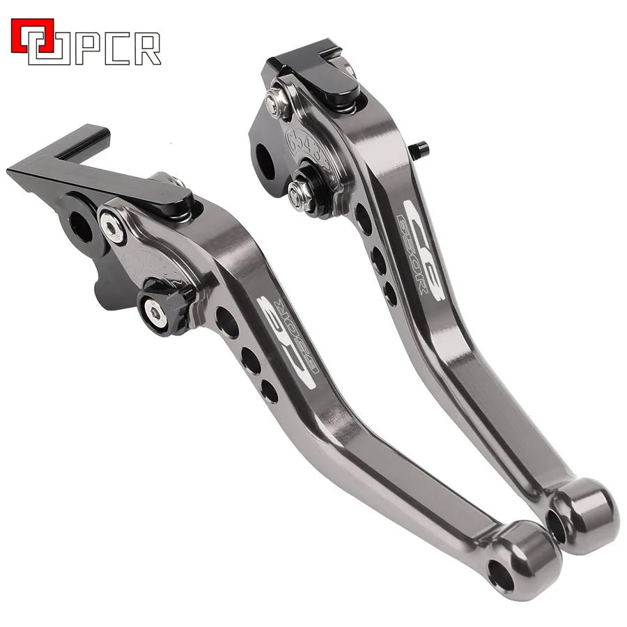 Short Titanium С CB 650R логотип МОТОЦИКЛ ЧПУ Рычаги Тормозная система сцепления подходит для Honda CB650R - Цвет: Short Titanium