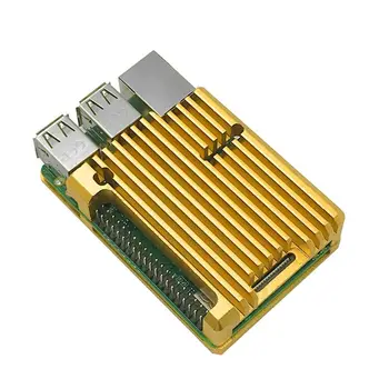 

Aluminum Alloy Radiator Protective Case Metal Cooling Shell For Raspberry Pi 3 Model B/B+/2B Accessories K1AA