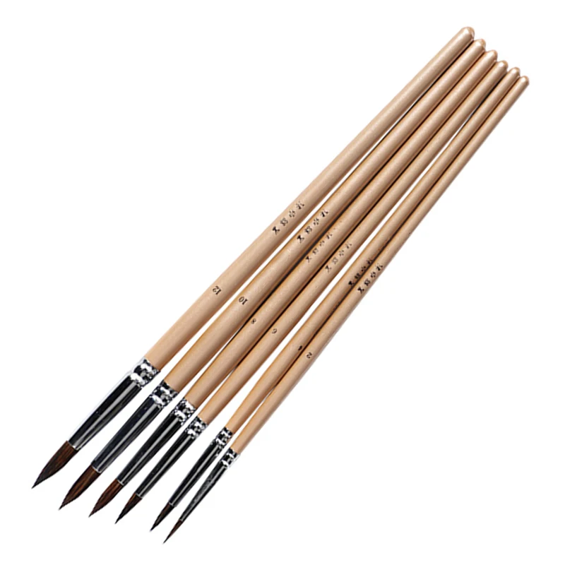 Black Marten Brush Set 3