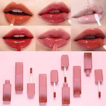 

Pudaier Waterproof Nude Liquid Lip Gloss Metallic Matte Lipstick Cosmetic Sexy Batom Mate Lip Tint Makeup Lasting 24 Hours Dark