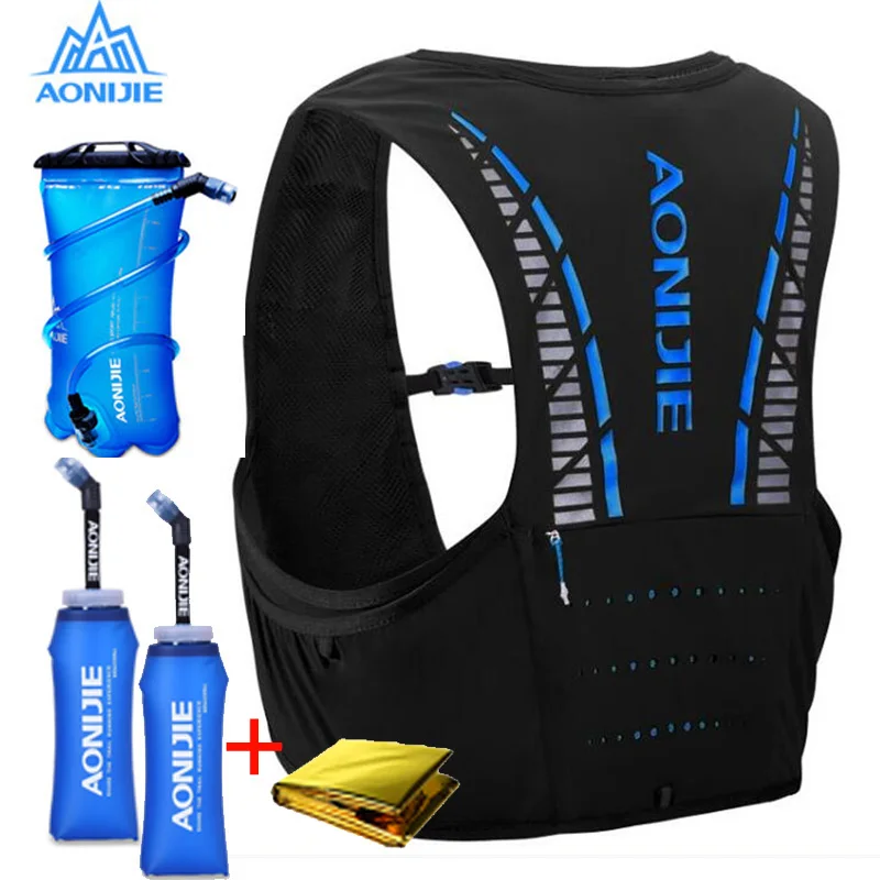 

AONIJIE C933 5L Hydration Pack Backpack Rucksack Bag Vest Harness Water Bladder Hiking Camping Running Marathon Race Climbing