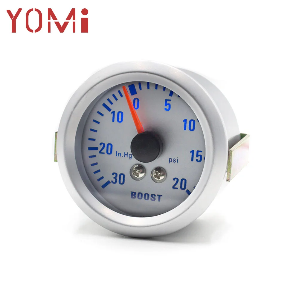 YOMI 52 мм турбо Калибр Psi (0 ~ 20)Psi Автомобильный манометр автомобильный