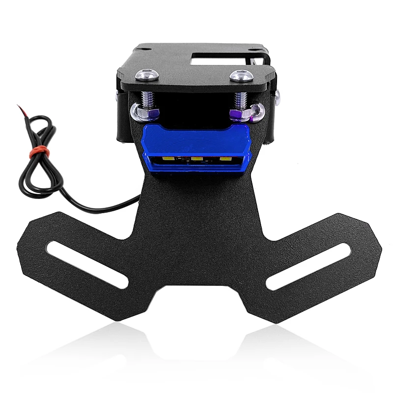 Motorcycle Tail Tidy Fender Eliminator Registration License Plate Holderframe LED Light For KAWASAKI Z900 2017 Z 900 (11)