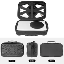 

New Travel Game Console Storage Bag Case Pouch Games Accessories Protective Storage Pockets for Xbox Series S Controllers Nylon