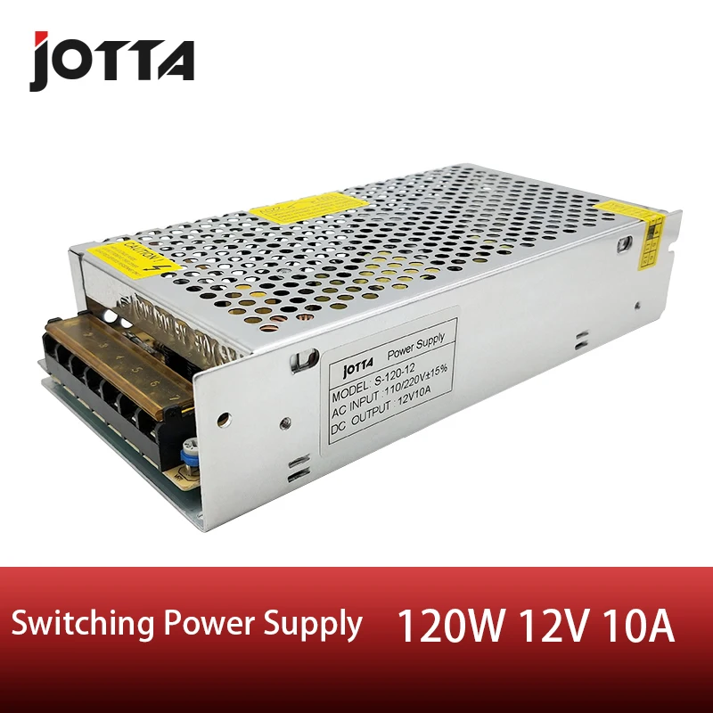 120W 12V 10A импульсный источник питания светодиодного табло Светодиодные ленты AC к DC источник питания адаптер