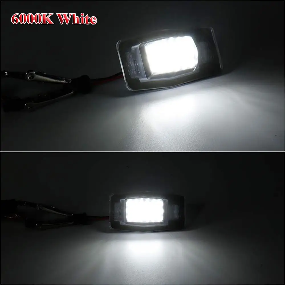 2 шт. светодиодные лампы для номерного знака 18 светодиодов|Номерной знак| |