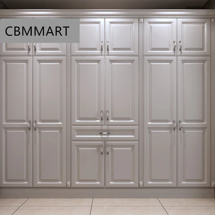 Спальня изготовленный на заказ в форме буквы L walk-in удобный платяной шкаф