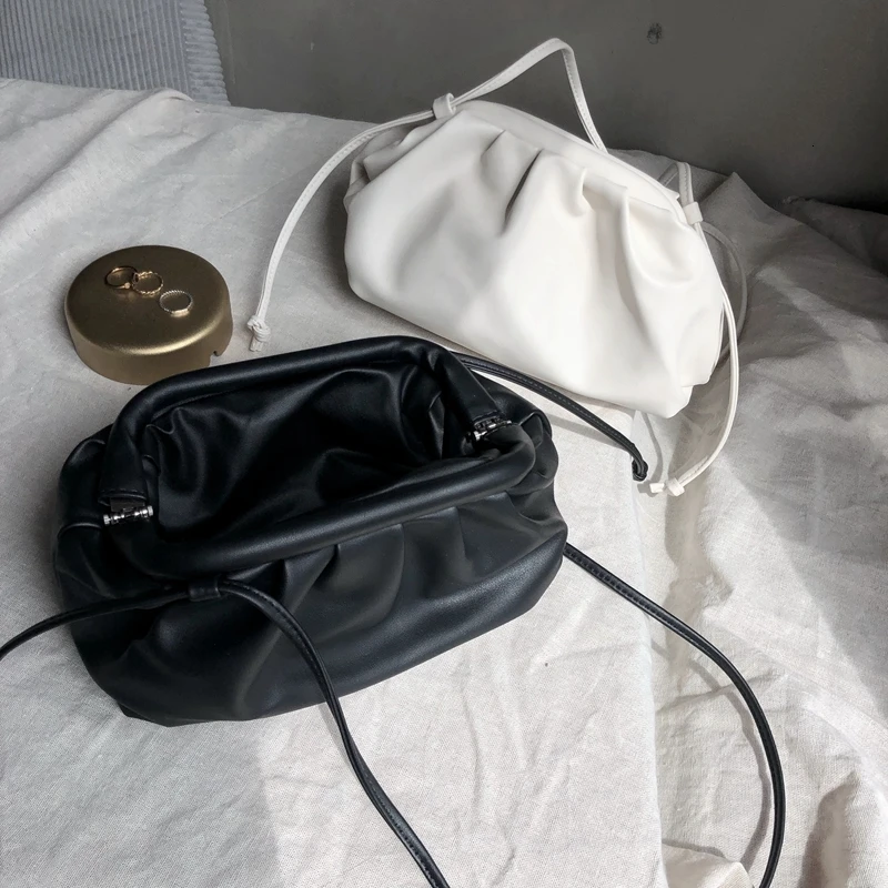 BXX Sac/ модные осенне-зимние роскошные женские сумки дизайнерские облака пакет сплошной цвет сумка ZE729