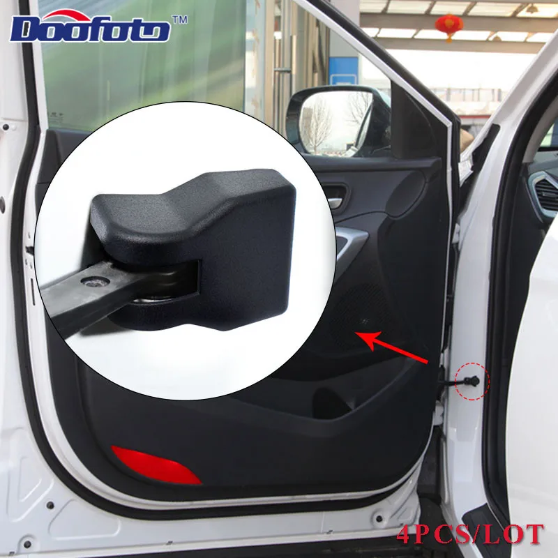 Doofoto 4X автомобильный рычаг дверной замок ограничитель крышки для hyundai Tucson i30 i10 Solaris i20 Kona ix25 аксессуары Стильный чехол Doofoto 4X автомобильный рычаг дверной замок ограничитель крышки для hyundai Tucson i30 i10 Solaris i20 Kona ix25 аксессуары Стильный чехол