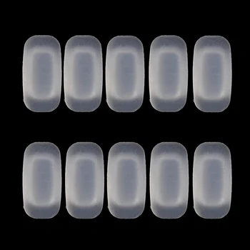 

Wholesale 10PCS Square Silicone Airbag Soft Nose Pads On Glasses Slot Type Embedding Cassette Anti-Slip Toos Eyeglasses