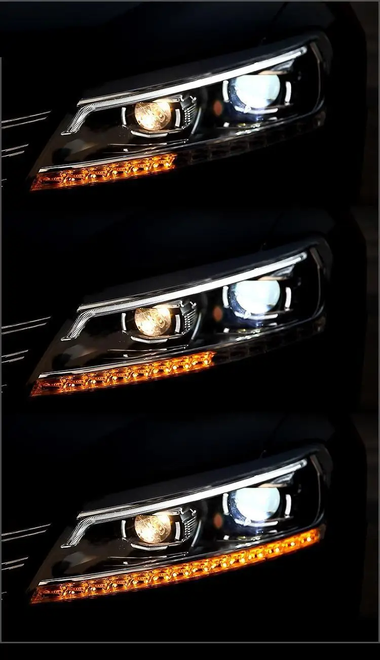 Запчасти Drl светодиодные лампы для укладки автомобилей Automovil Внешние фары автомобиля фары в сборе 11 12 13 14 15 для Volkswagen Passat