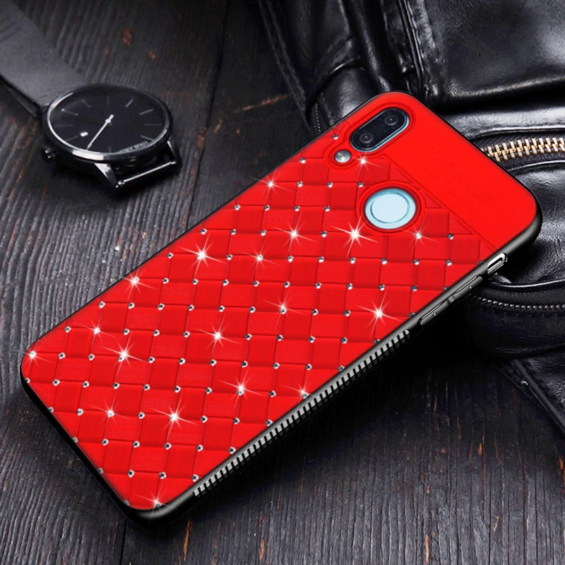 KaiNuEn блестящий чехол для Huawei P20 Pro P 20 Lite P20Lite nova 3e на силиконовый роскошный 3d 360