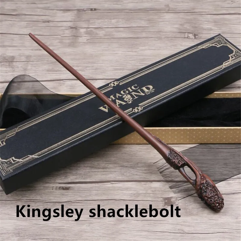 Style 18 Kingsley Горячая новинка фильм Волшебная школа Хогвартс Волшебная палочка Студенческие костюмы для косплея реквизит Гермиона палочка игрушка подарок на вечеринку в честь Хэллоуина - Цвет: Style 18 Kingsley