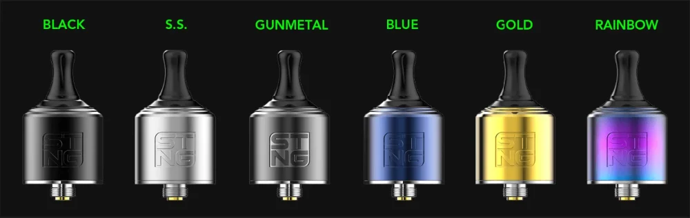 Wotofo STNG MTL RDA Tank 22mm diameter Atomizer 1.2ohm single coil with 510 Squonk Pin & wotofo profile cotton E-Cigarette Tank (5)